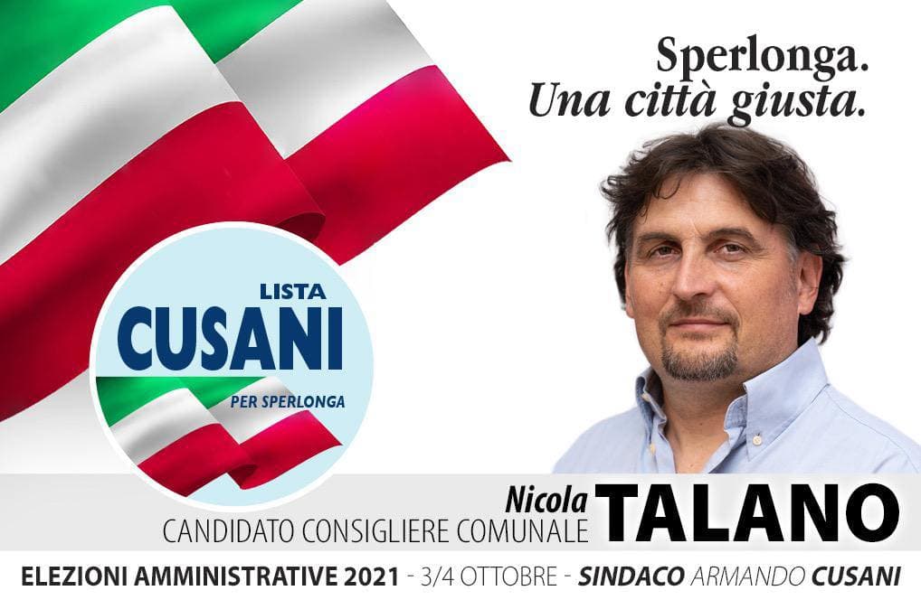 Sperlonga: Nicola Talano, esperto nell'agricoltura, si ripresenta al fianco di Armando Cusani