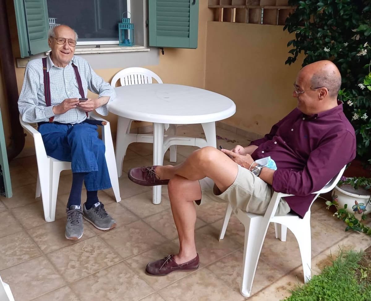 Roma: E' morto Aquilino Zingaretti, magnifico papà di Nicola e di Luca, che lo ricordano