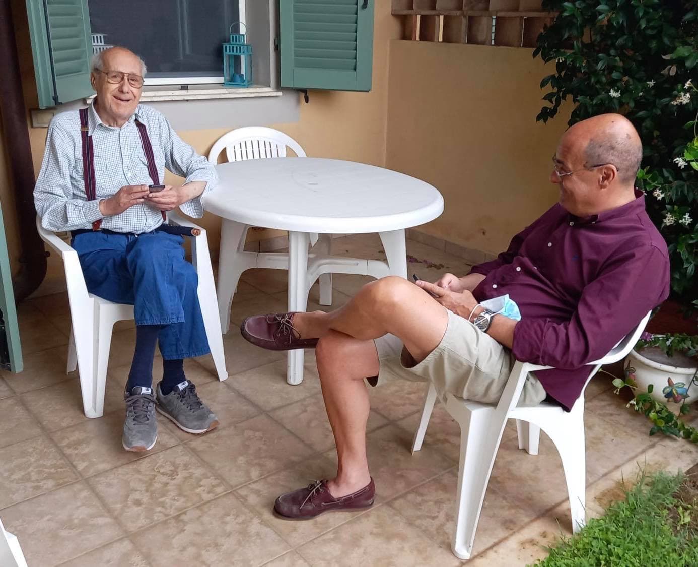 Roma: E' morto Aquilino Zingaretti, magnifico papà di Nicola e di Luca, che lo ricordano