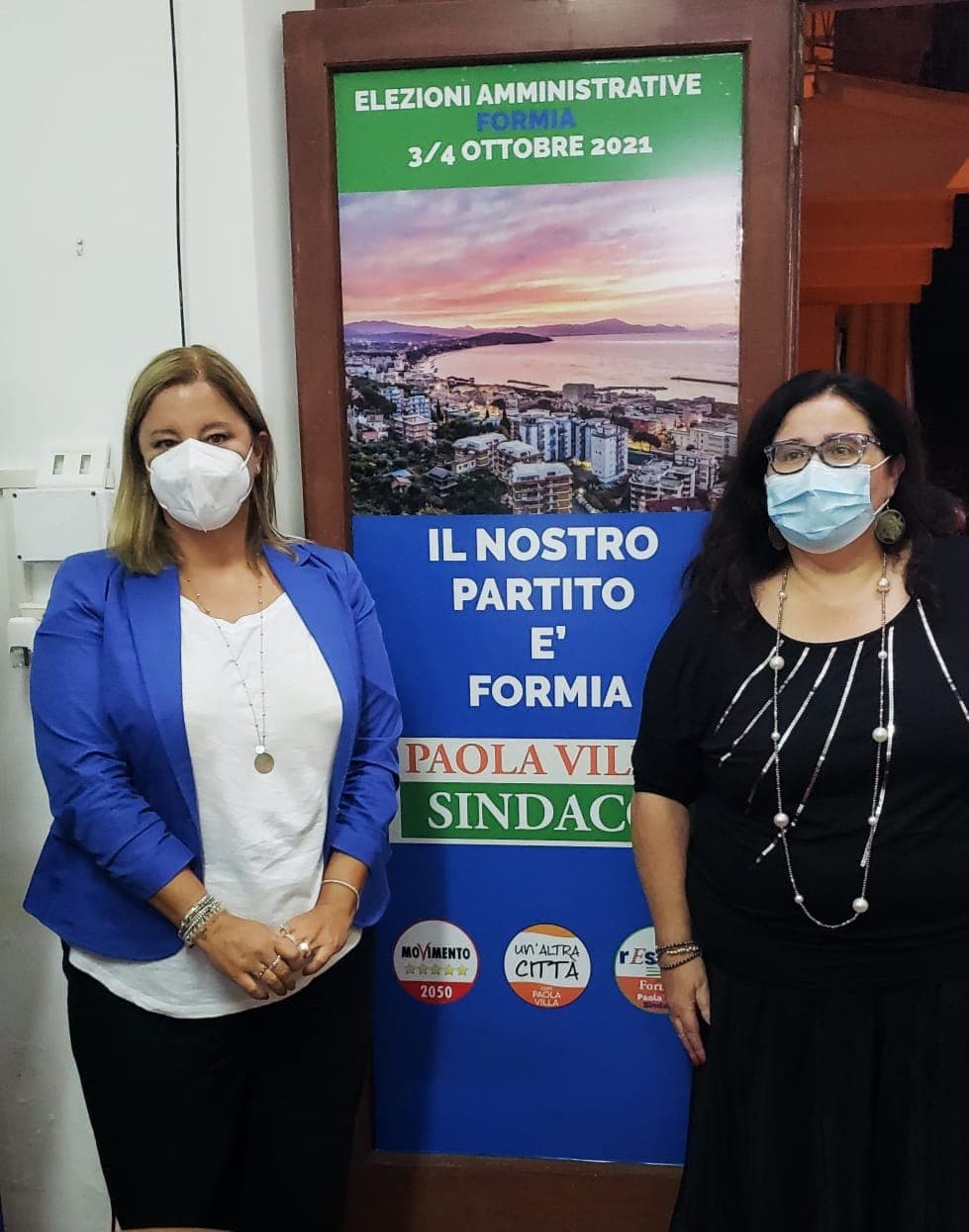 Formia - L’Assessore Regionale alla transizione ecologica e digitale Roberta Lombardi incontra Paola Villa per dialogare sul PNRR