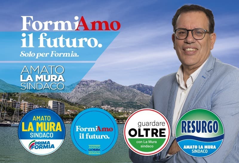 Formia, La Mura: 4 liste e 96 candidati