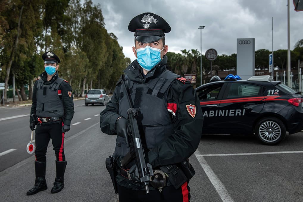Formia: Attività nella notte dei Carabinieri con l'ausilio dei colleghi del Nucleo Cinofili di Roma