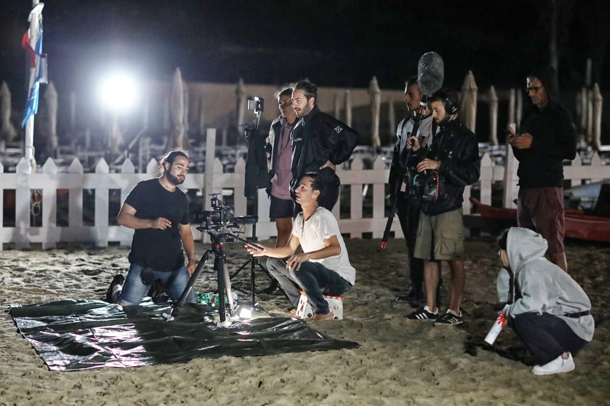 Gaeta stupendo set delle riprese di un film opera prima di Christian Catanzano, gaetano doc