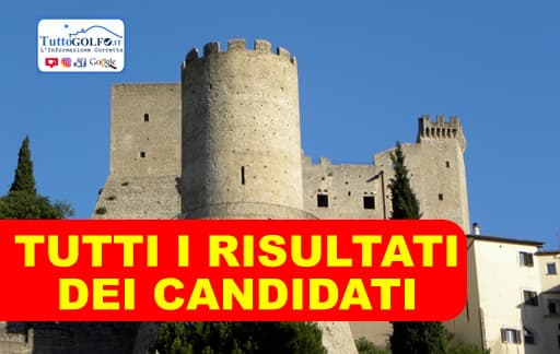 Itri - Tutti i risultati dei candidati (pdf scaricabile)