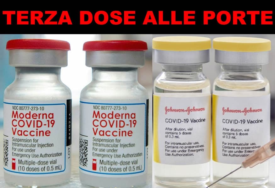 Terza dose alle porte: FDA autorizza la dose aggiuntiva di Moderna e Johnson & Johnson