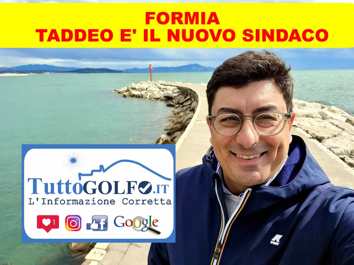 Gianluca Taddeo è il nuovo sindaco di Formia