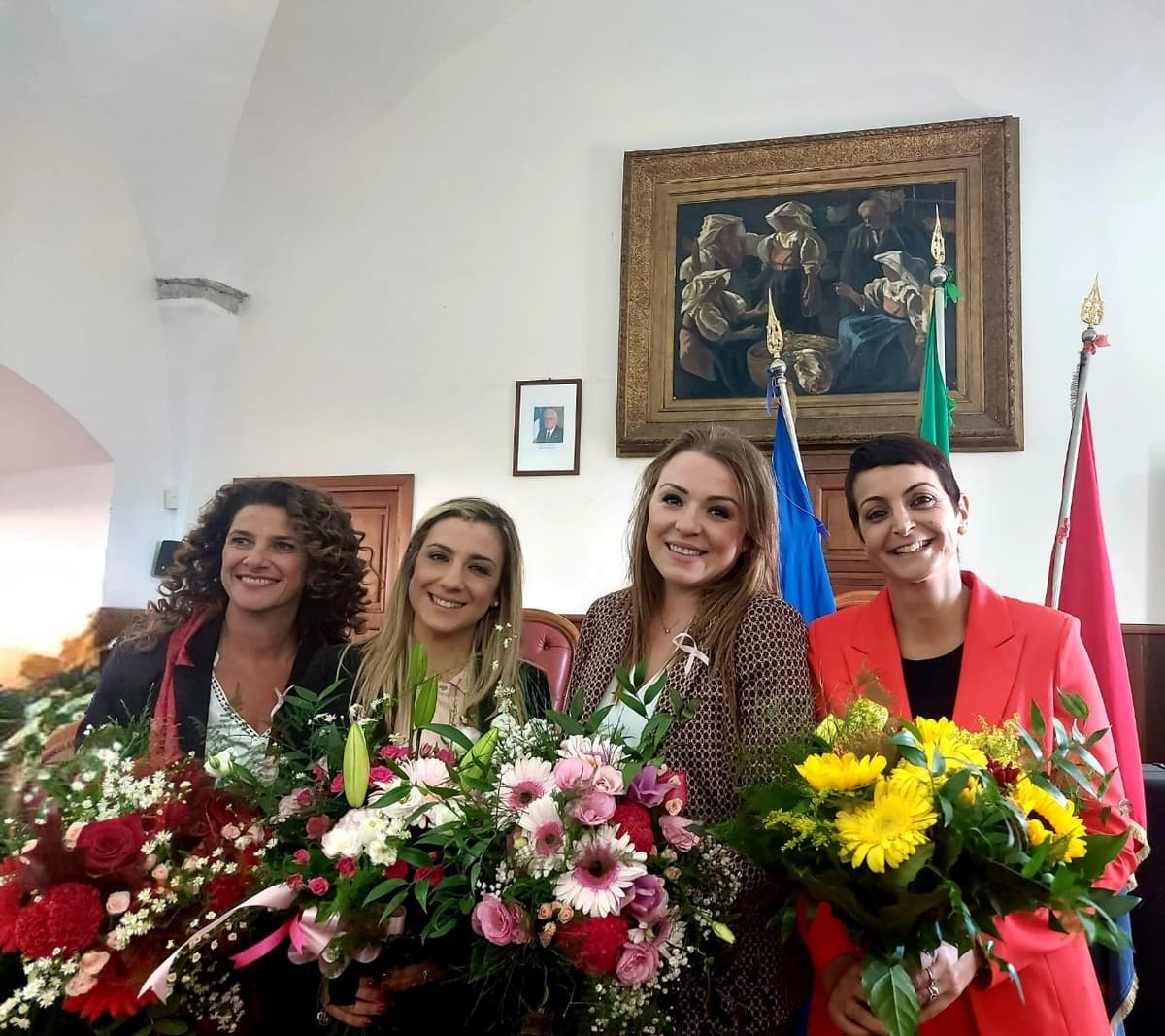Minturno: Gioco di squadra dei 4 assessori donne per la Giornata contro la violenza sulle donne