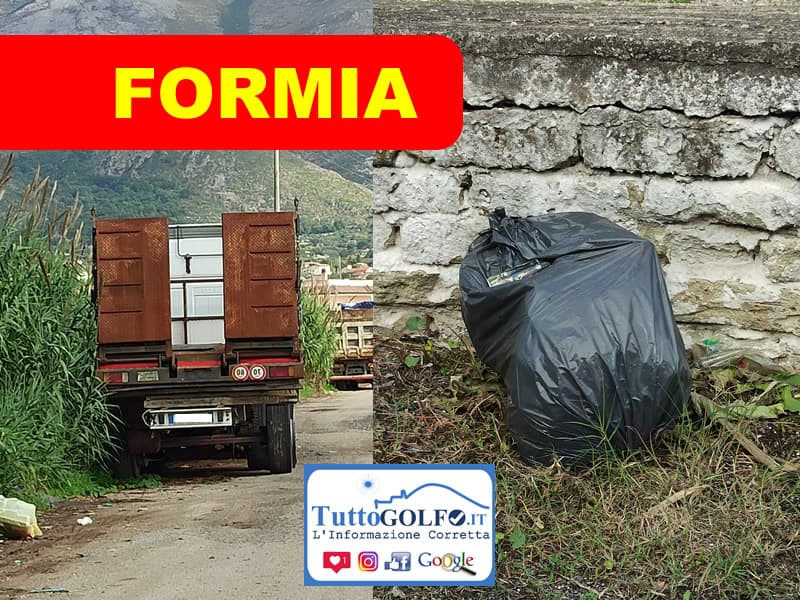Formia, Acquatraversa - Canne, spazzatura e degrado