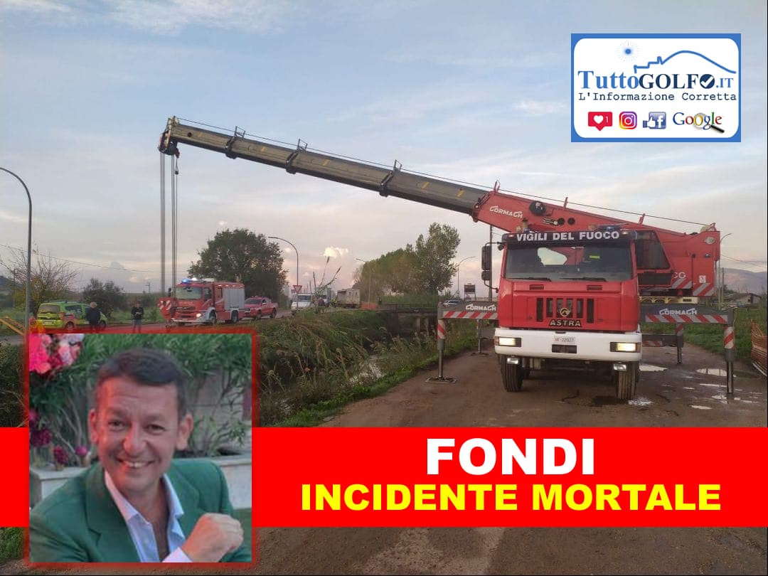 Fondi, incidente mortale: Lorenzo Marzoli perde la vita