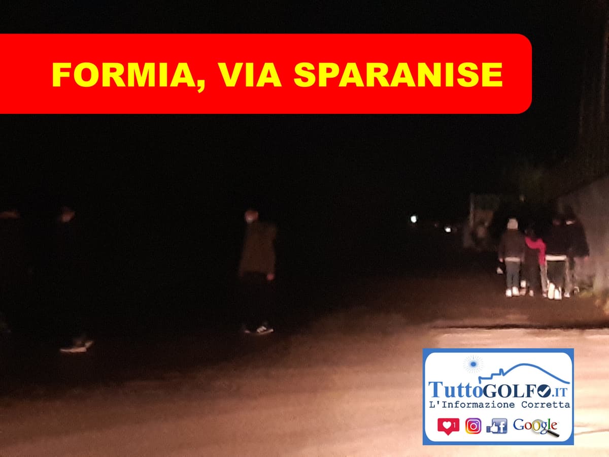 Formia, Via Sparanise - Il problema oltre che di visibilità è soprattutto di sicurezza