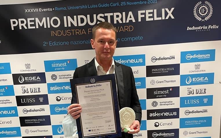 Acqualatina riceve l’Alta onorificenza di Bilancio del Premio: Industria Felix - L’Italia che compete