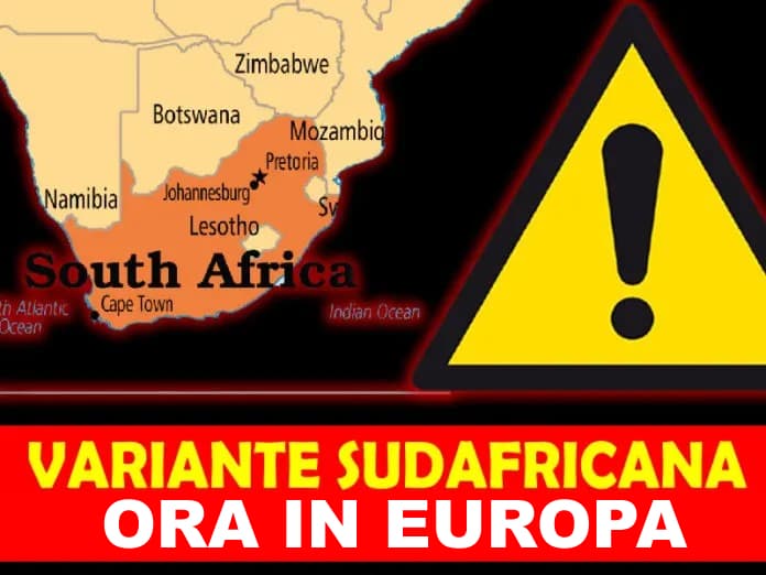 La variante Sudafricana in Europa. E' potenzialmente resistente ai vaccini
