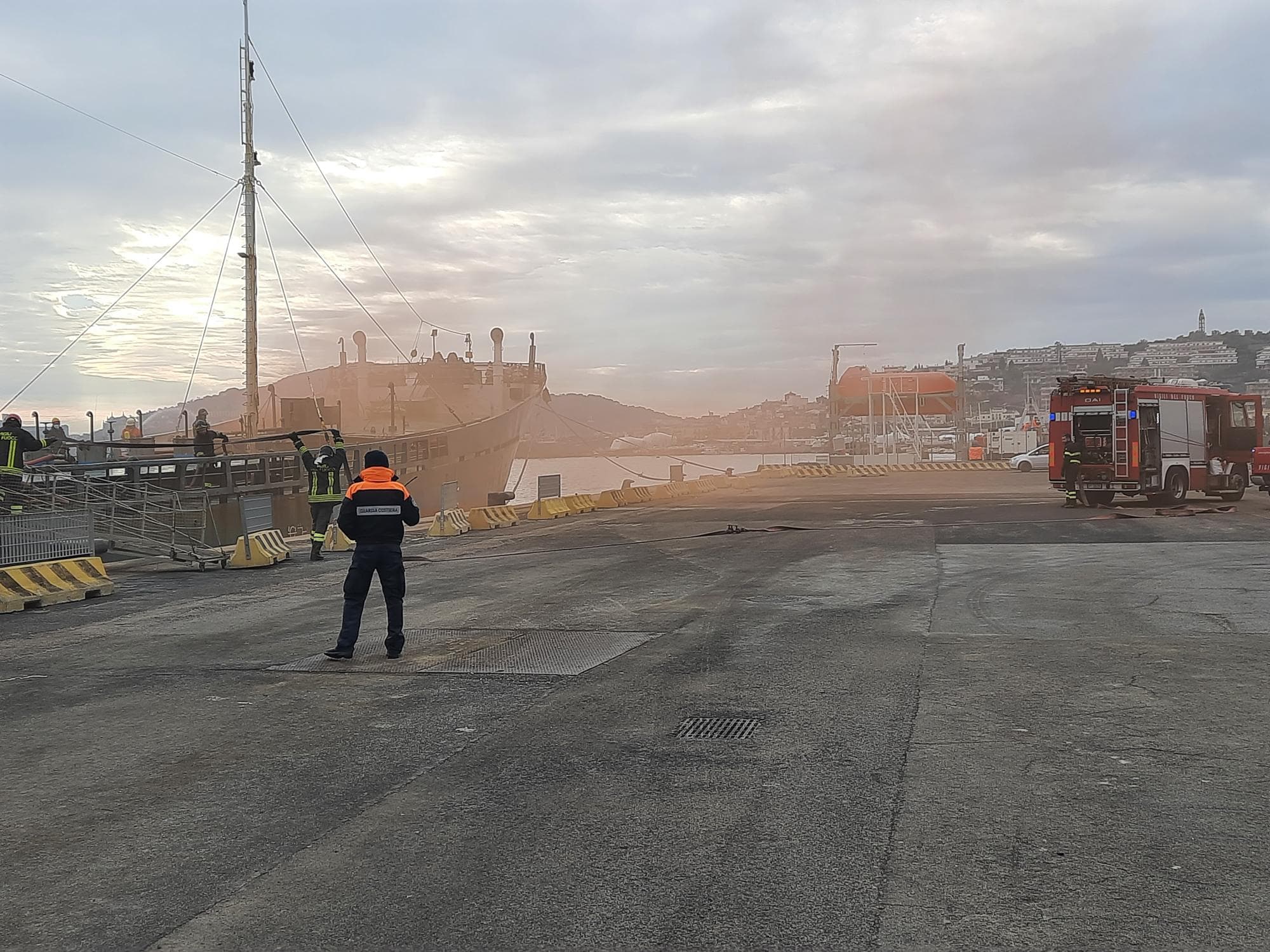Gaeta, esercitazione complessa di sicurezza