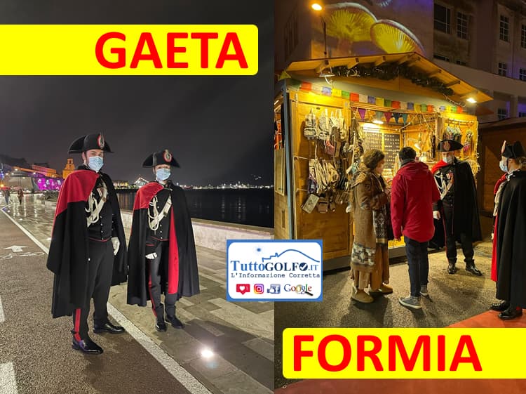 Gaeta e Formia, Speciali pattuglie dei carabinieri