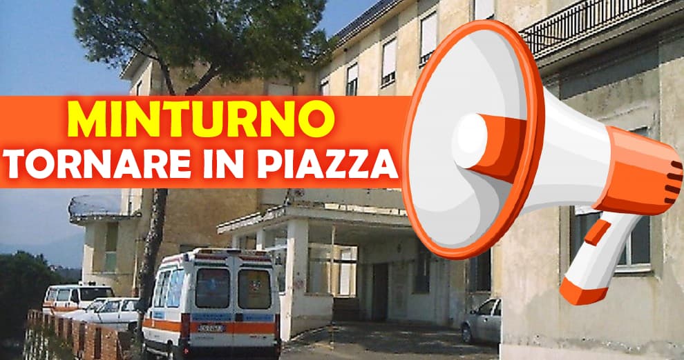Minturno: tornare in piazza per l'apertura H24 del punto di primo soccorso