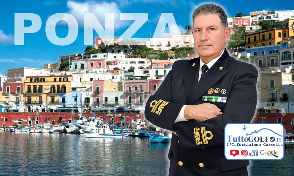 Ponza - Il Comandante Salvatore Vitiello promosso Ammiraglio di Squadra