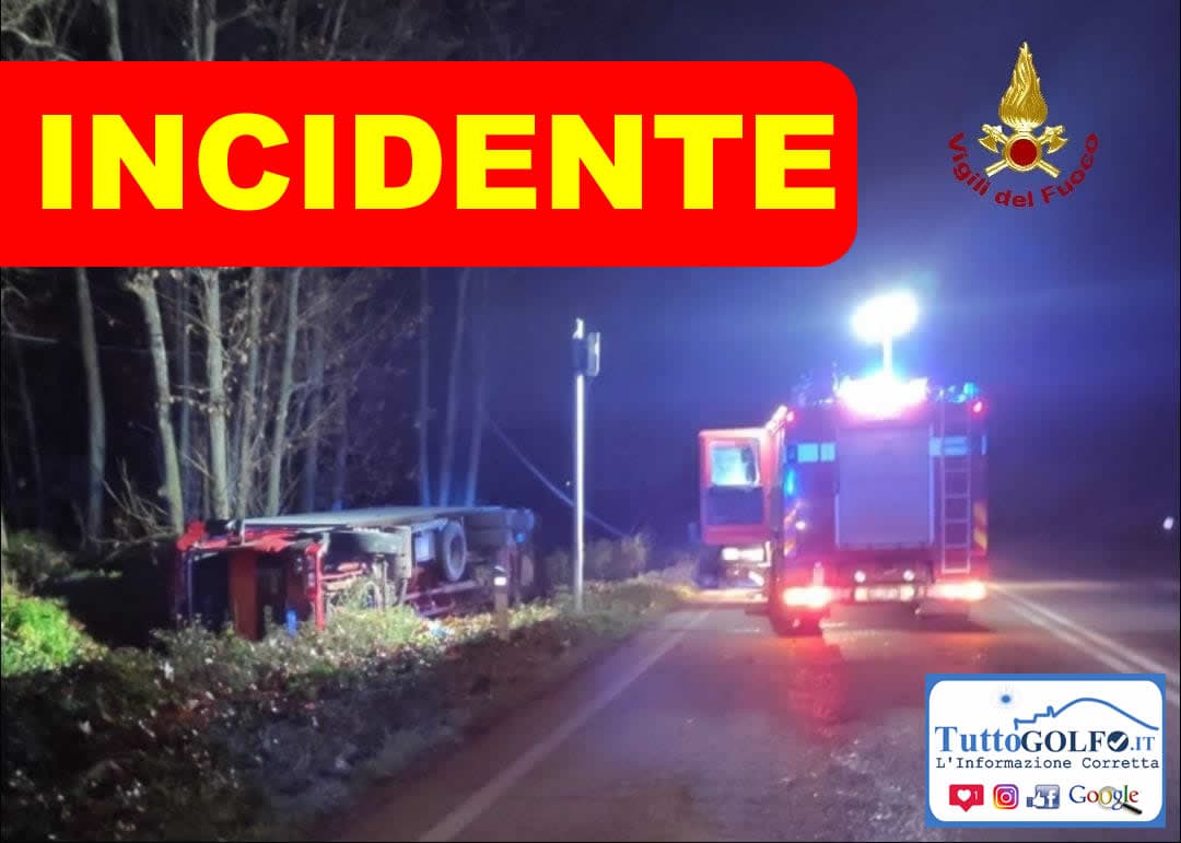 Incidente sulla Formia-Cassino: autista estratto vivo dal camion