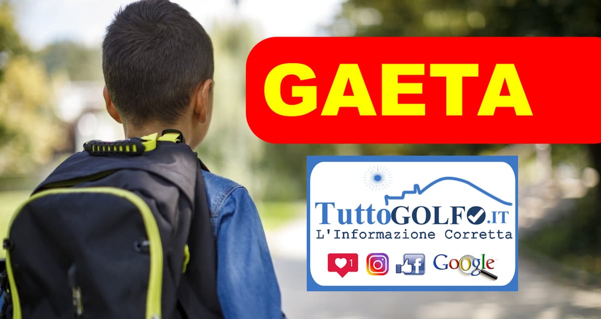 Gaeta: Non frequenta la scuola dell'obbligo. Denunciati i genitori
