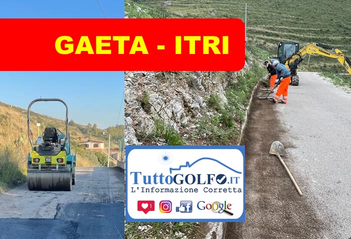 Vignole, strada Gaeta Itri - 200mila € per lavori di messa in sicurezza