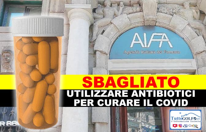 AIFA: non utilizzare antibiotici per il trattamento contro il covid