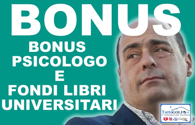Bonus psicologo e fondi per i testi universitari