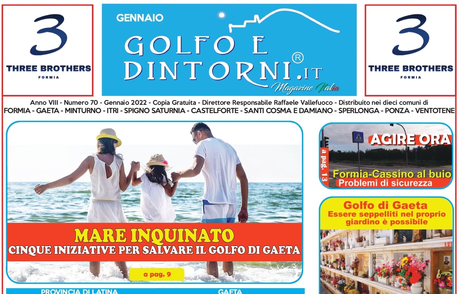 Golfo e Dintorni - In distribuzione il Magazine di Gennaio
