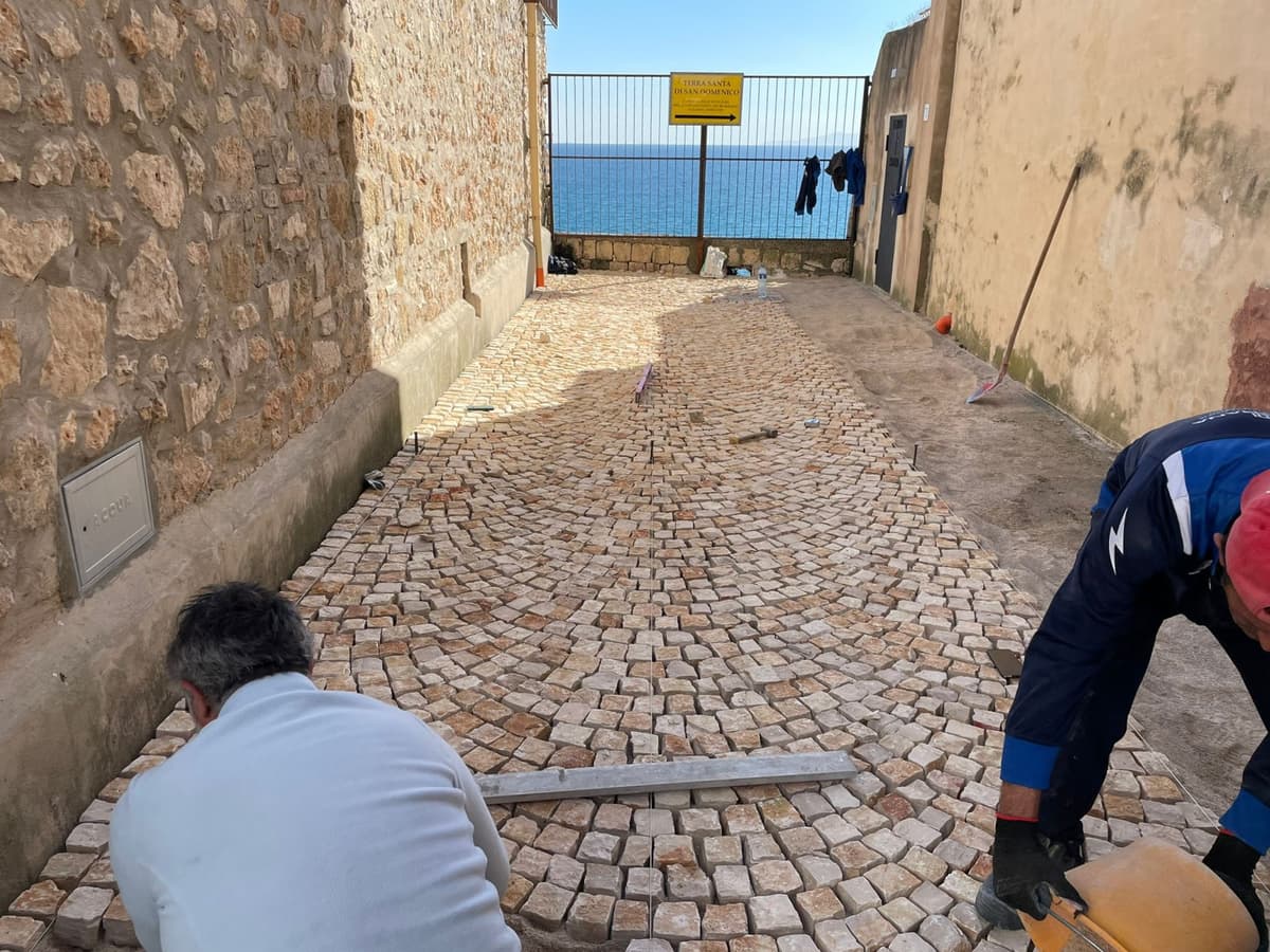 Gaeta: Riqualificata la piazzola adiacente la Terra Santa