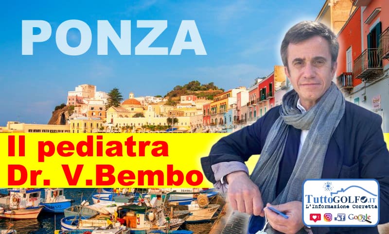 Il pediatra Vincenzo Bembo operativo a Ponza e Ventotene