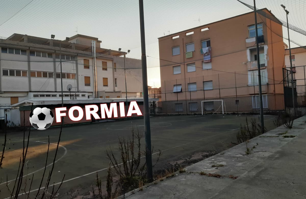 Formia, San Giulio: un bando per dare nuova vita al campetto da calcio