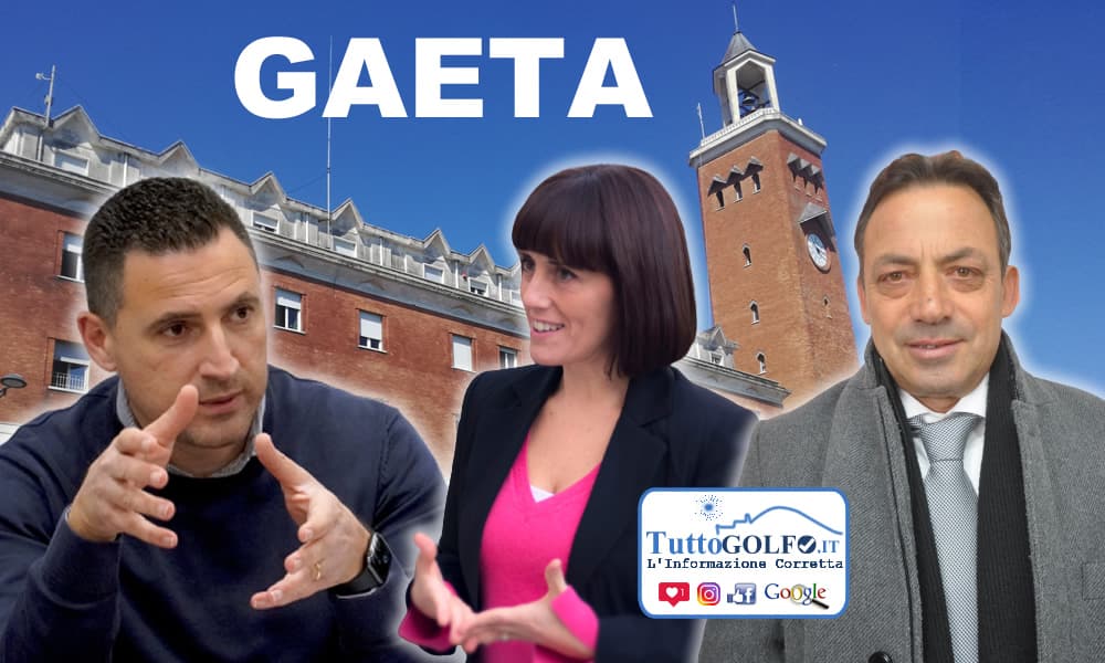 Elezioni Gaeta 2022 - Tre candidati ai nastri di partenza