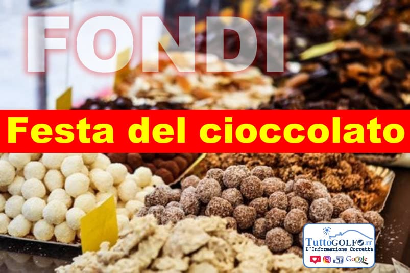 La Festa del Cioccolato artigianale fa tappa a Fondi