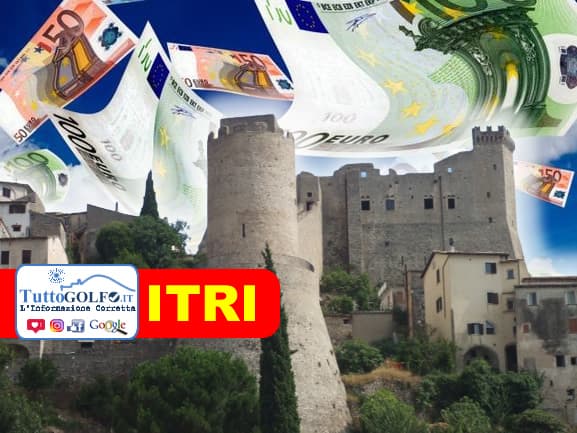 Il comune di Gaeta ha chiesto 411.000 euro al comune di Itri. Il caso
