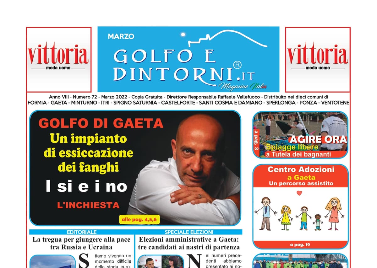 Golfo e Dintorni - In distribuzione il Magazine di marzo