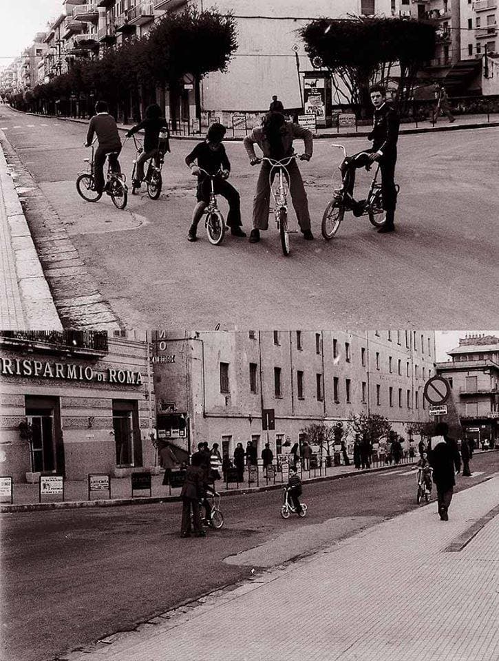 Formia - Via Vitruvio ai tempi dell'austerity