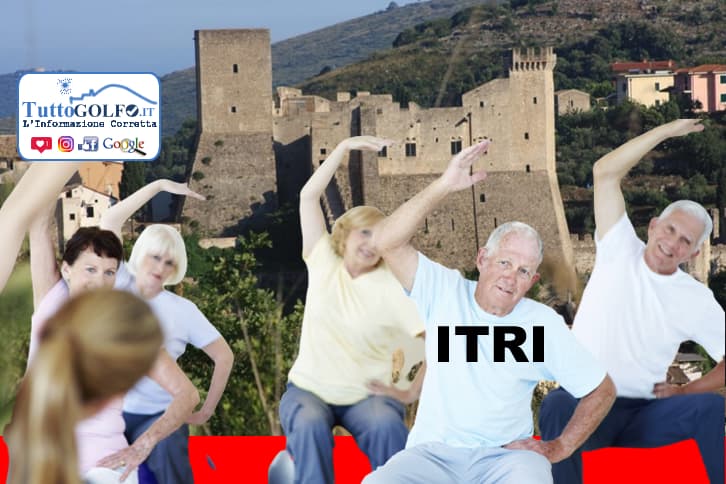 Itri, ginnastica per la terza età