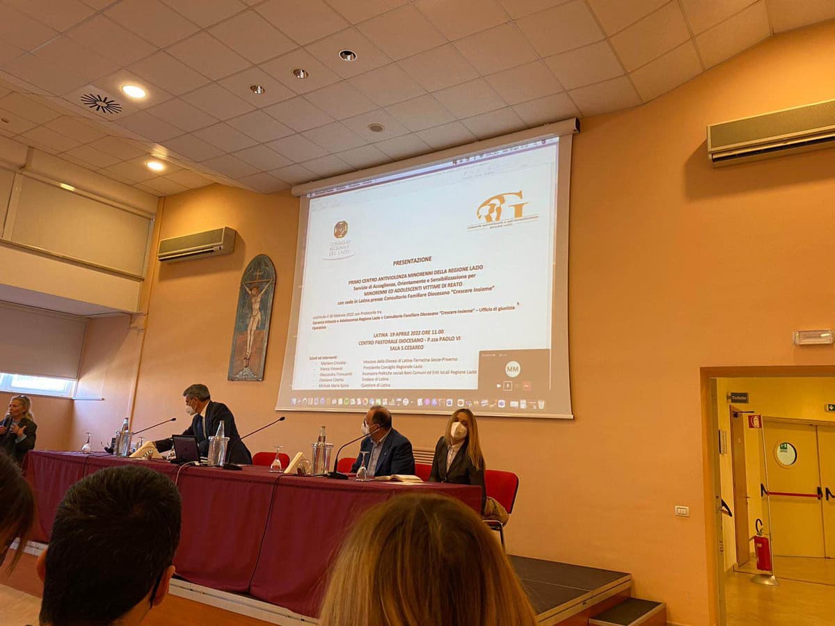 A LATINA INAUGURATO IL PRIMO CENTRO ANTIVIOLENZA DELLA REGIONE LAZIO
