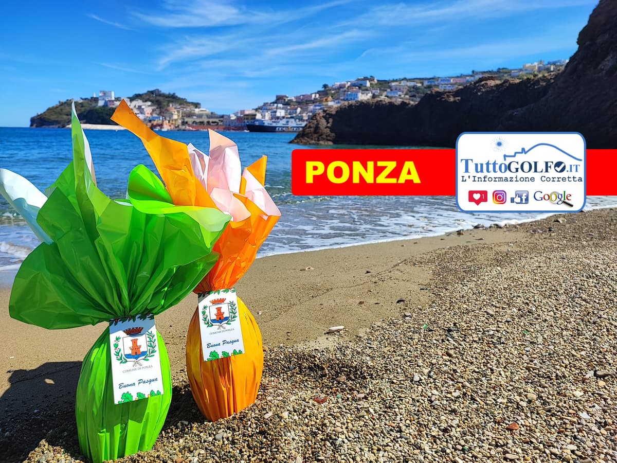 Ponza, uova di cioccolato: un dono ai bambini
