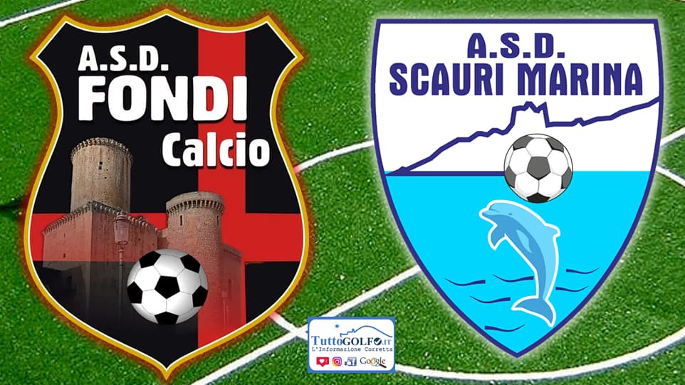 Calcio Prima Categoria: In casa lo Scauri Marina vince il derby con il Fondi per 2 a 1 con Tucciarone e Harrison
