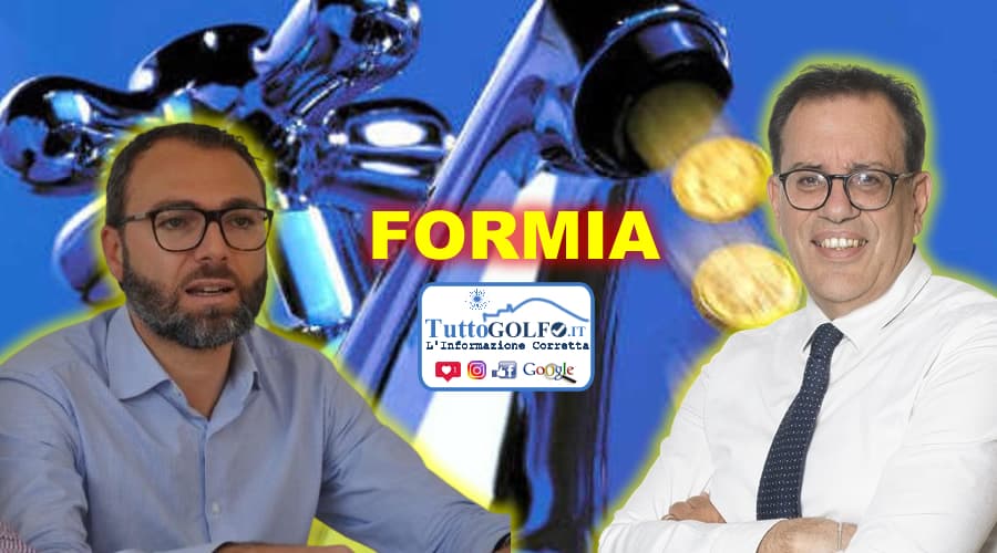Formia, aumento canone idrico: Colpiti cittadini, famiglie ed imprese