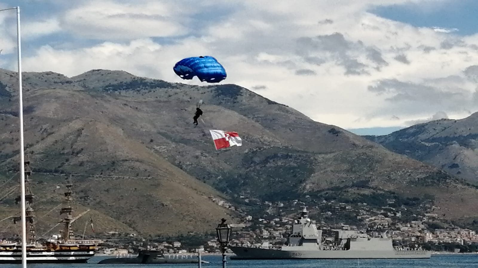 Gaeta: Festa della Marina Militare e la storia della Cristoforo Colombo, gemella dell'Amerigo Vespucci