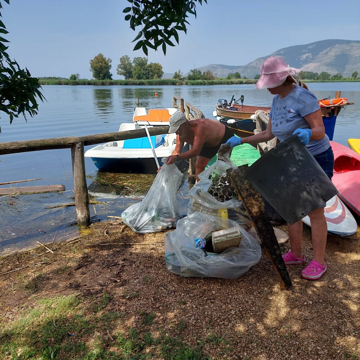 Giornata dell'Ambiente, grandi pulizie al Lago di Fondi