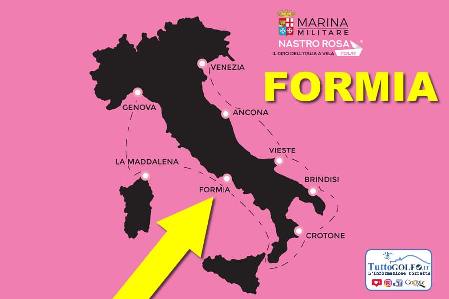 19-23 Giugno: la Città di Formia ospiterà la tappa nazionale del Nastro Rosa Tour