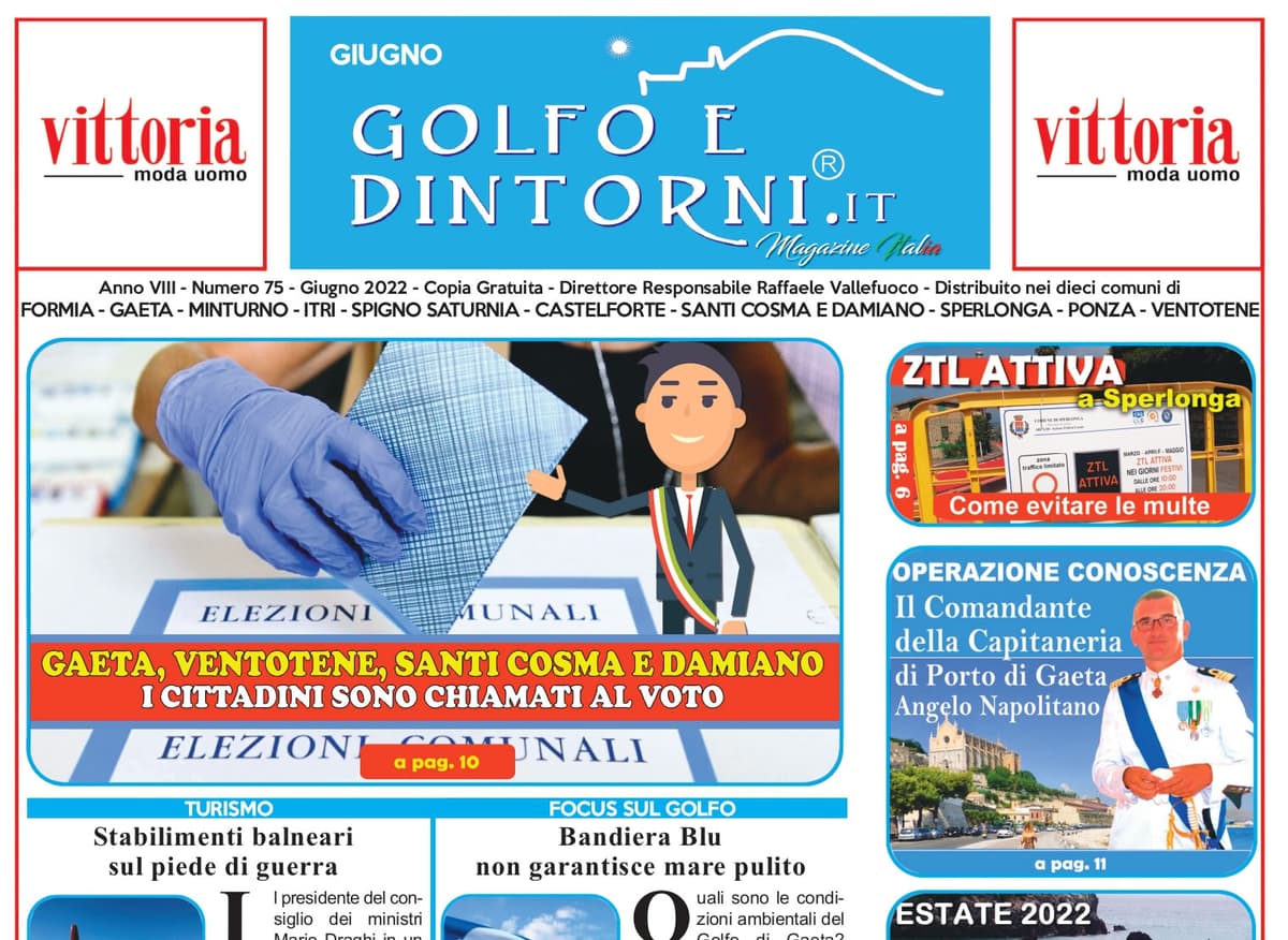 Golfo e Dintorni - In distribuzione il magazine di Giugno