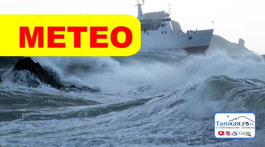 Maltempo: allerta arancione in Calabria e Sicilia, temporali e venti forti