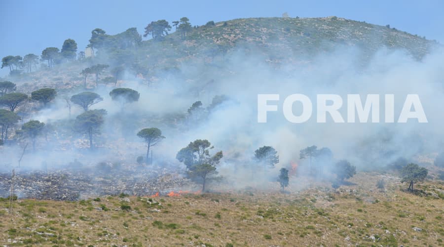 Formia incendi: subito prevenzione e il disinnesco