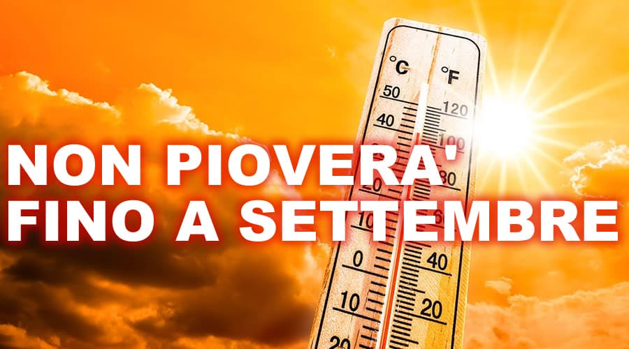 Antonio Sanò: Non pioverà fino a settembre