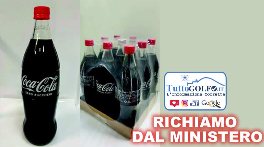 Coca - Cola Original Taste: Richiamo da parte del Ministero della Salute