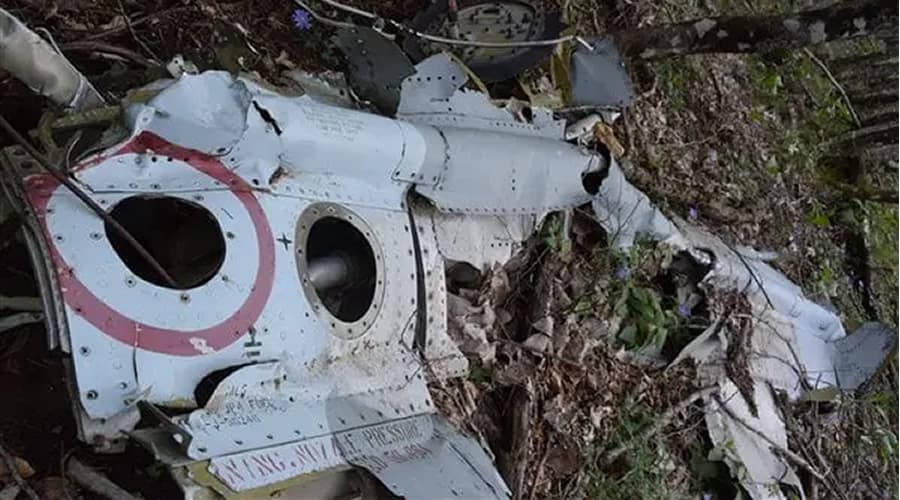 In ricordo dell’ aereo F-104 caduto sui Monti Aurunci