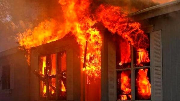 Incendio in abitazione in Provincia di Latina