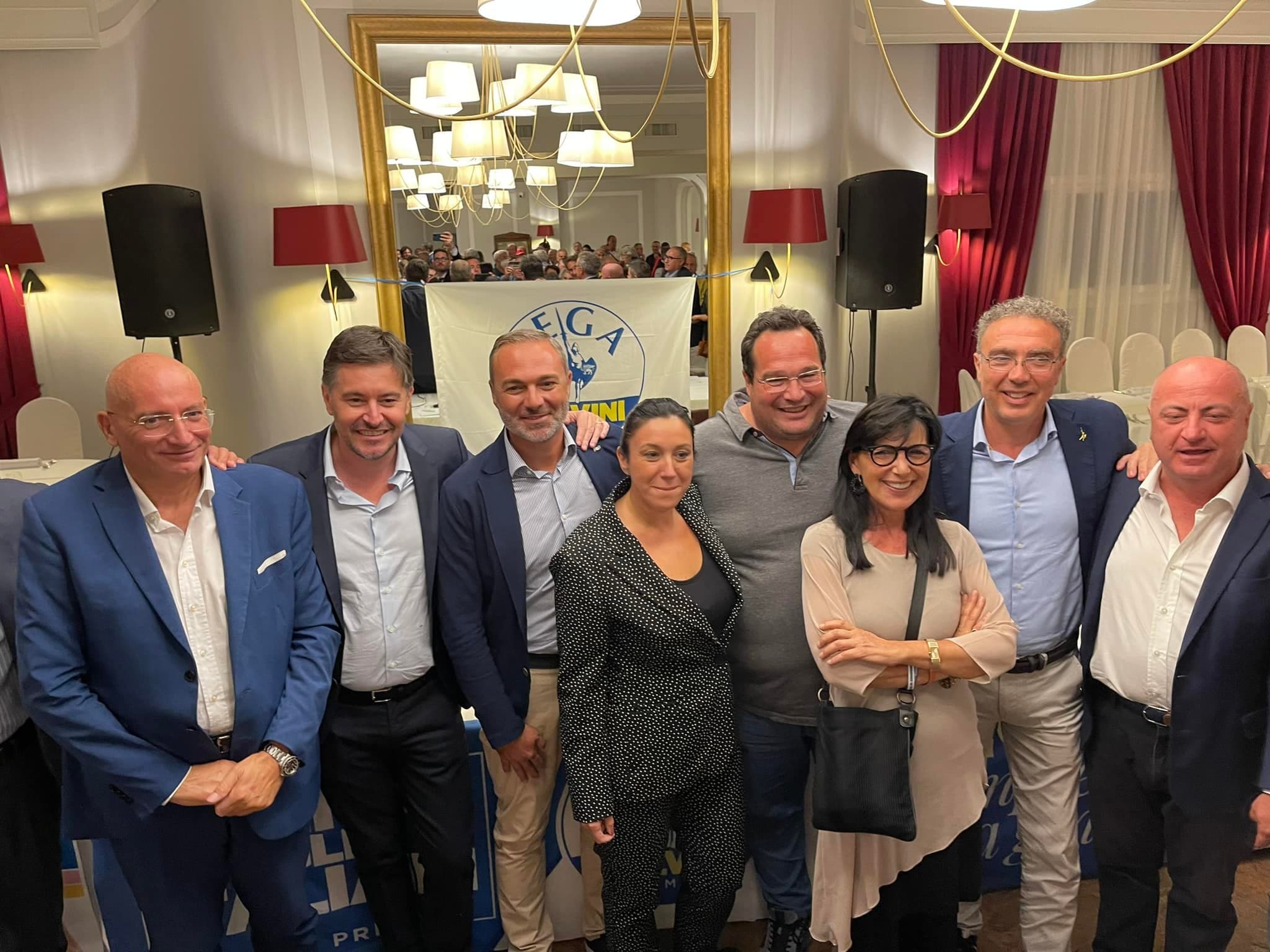 Partecipazione record alla chiusura della campagna elettorale della Lega per il sud pontino